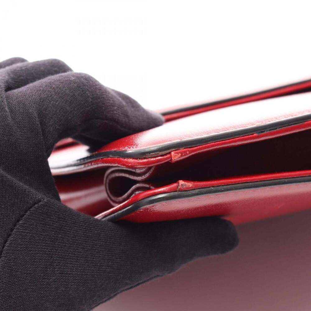 GUCCI Red Leather Shoulder Bag - Picture 10 of 11